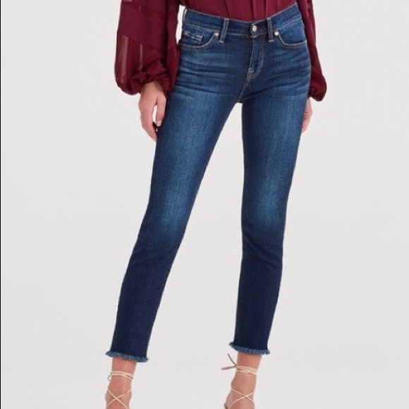 7 For All Mankind Denim - 7 for all mankind Roxanne ankle jeans